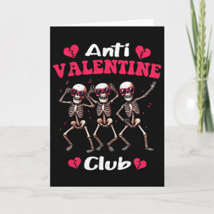 Carte Club Anti Saint-Valentin Drôle de journée de sensi
