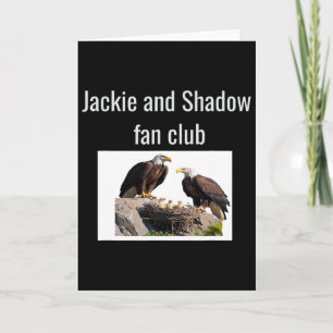 Carte Club de fans Jackie et Shadow Eagles _1