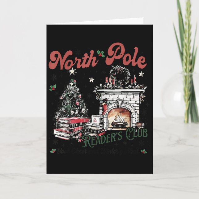 Carte Club de lecture de North Le Amoureux de livres Bib (Devant)