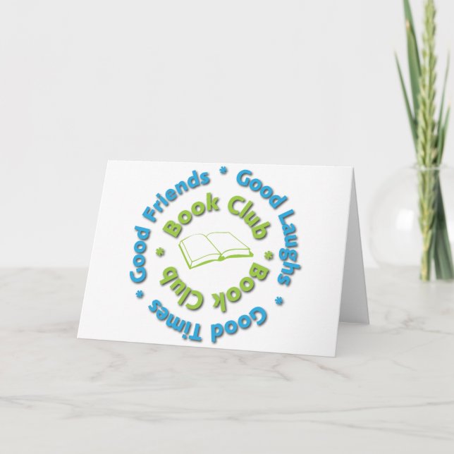 Carte club de livres bons amis (Devant)