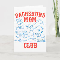 Club de maman teckel La vie est meilleure avec tec