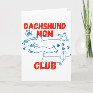 Carte Club de Papa Teckel La vie est meilleure avec les