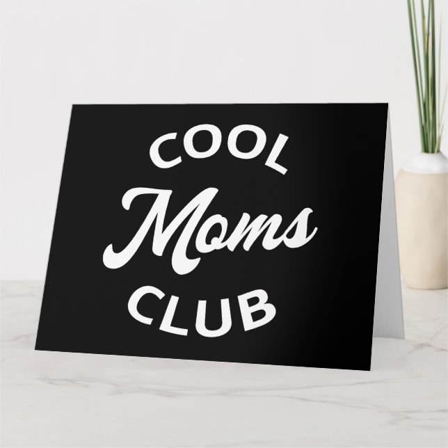 Carte Club des mamans cool I (Devant)