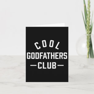 Carte Club des parrains cool poche Meilleur papa jamais 