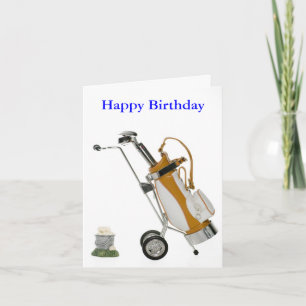Carte club et boules, joyeux anniversaire