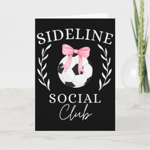 Carte Club Social de Côté Coquette Maman de Foot Sister