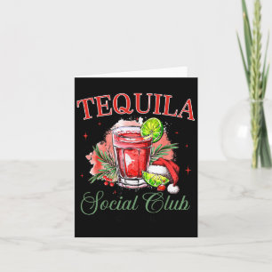 Carte Club Social Tequila Queue de Tequila Boire Noël