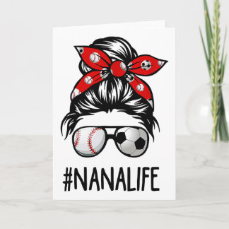 Carte Cly Nana Life Football Chignon Décoiffé Vendre Fêt