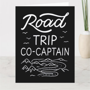 Carte Co-capitaine I du voyage routier