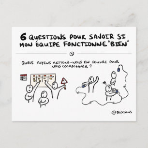 Carte coaching d'équipe "1/6 : Coordination"