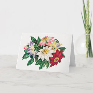 Carte Cobweb Valentine, peinture d'art fin,