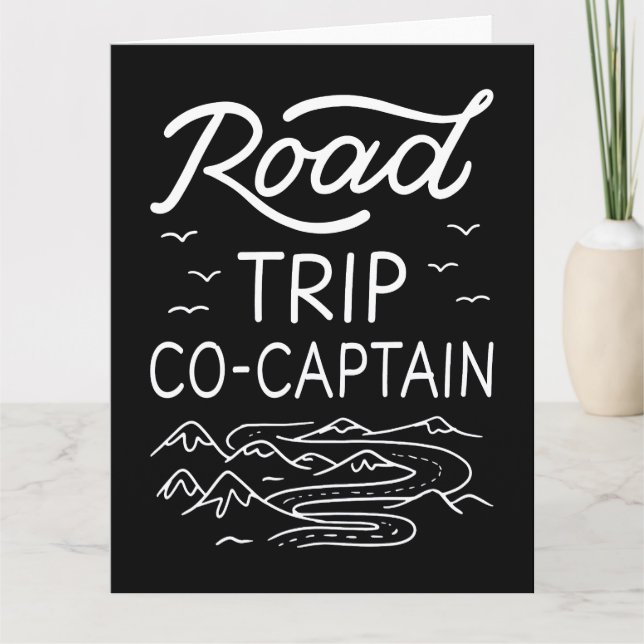 Carte Cocapitaine de road trip I - Navigateur de camping (Devant)