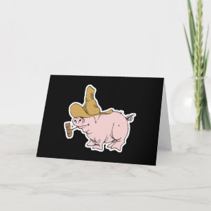 Carte cochon de colline