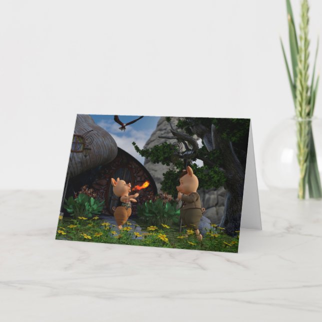 Carte Cochon de cuisson (Devant)