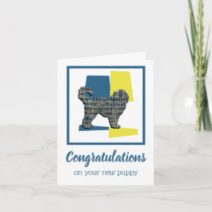 Carte Cockapoo Chien Chien Chien Chien Félicitations Car