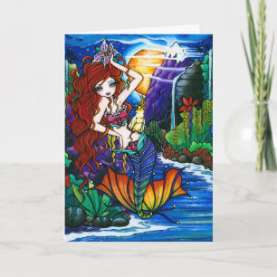 Carte Cockatoto Fée Maui Princess Mermaid