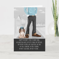 Cocker Spaniel de la Fête des pères de chien
