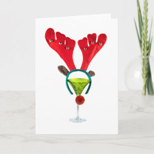 Carte Cocktail Reindeer