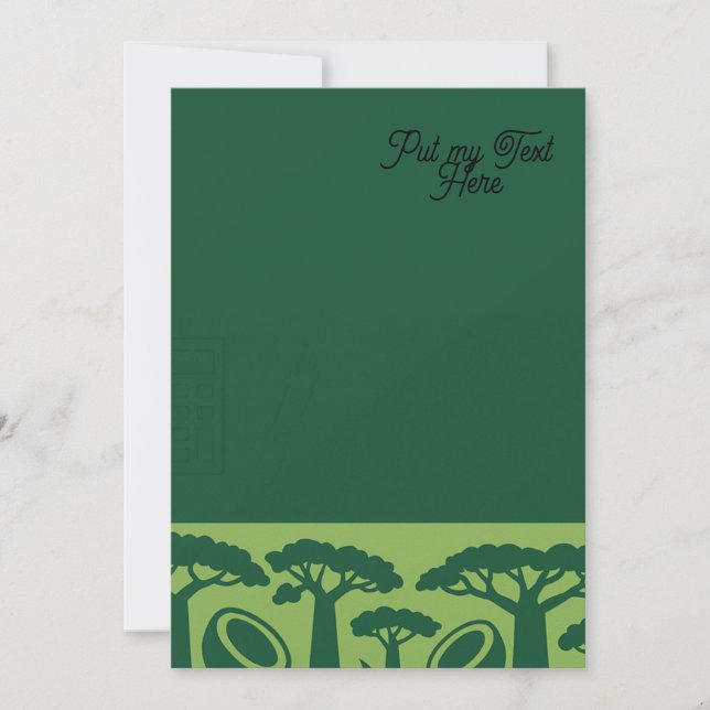 Carte Coco Baobab Générique (Devant)