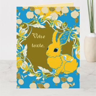 Carte Coco le lapin
