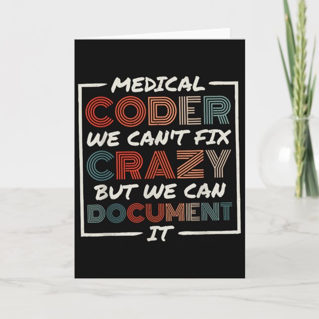 Carte Codeur médical que nous ne pouvons pas réparer, co (Devant)