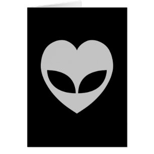 Carte Coeur Amour Alien