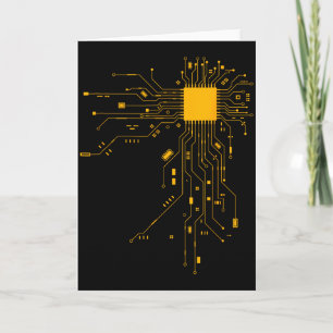 Carte Cœur Anatomique Processeur Cpu Informatique Pr