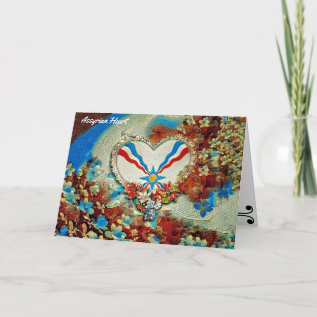 Carte Coeur assyrien (Devant)