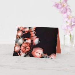 Carte "Coeur blanc en noir du soleil" & Silence