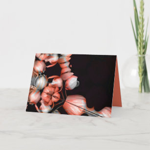 Carte "Coeur blanc en noir du soleil" & Voyage