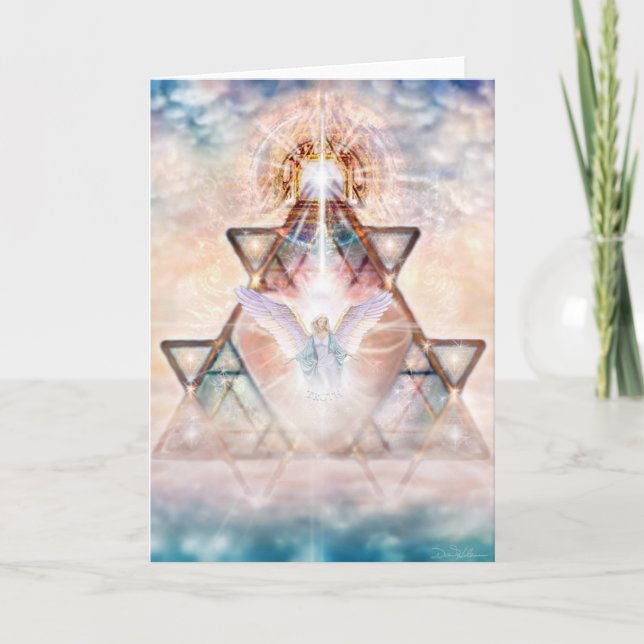 Carte Coeur d'ange (Devant)