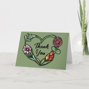 Carte Cœur de Fleur