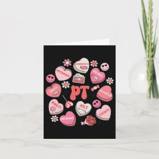 Carte Cœur de la Saint-Valentin Groovy Thérapie Physique