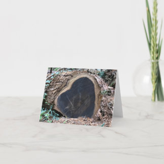 Carte Coeur forestier