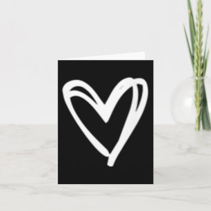 Carte Cœur minimaliste pour femmes