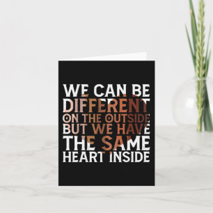 Carte Coeur Noir Histoire Mois Africain Américain