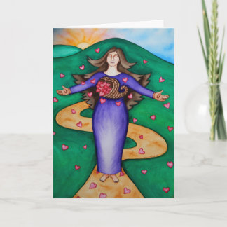 Carte Coeur reconnaissant