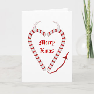 Carte coeur rouge et blanc de sucre de canne