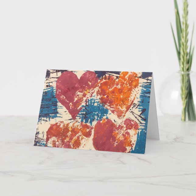 Carte Coeurs (Devant)