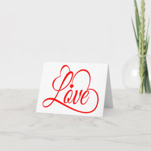 Carte Cœurs d'amour rouges et blancs - Mariage, Tu me ma
