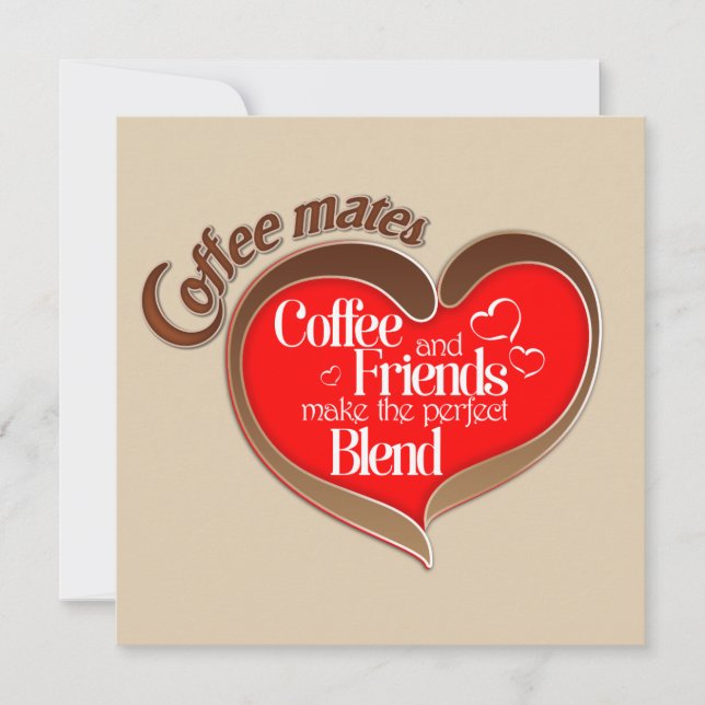 Carte Coeurs de café (Devant)