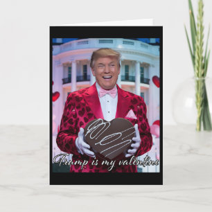 Carte Cœurs de la Saint-Valentin Trump 14 février Républ