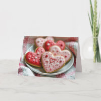Coeurs Heureuses Saintes-Valentin Cookies