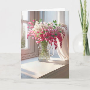 Carte Coeurs Saignants À Mason Jar