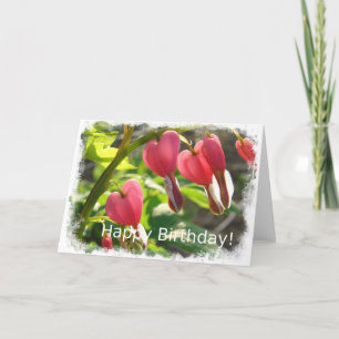 Carte Coeurs saignants d'anniversaire