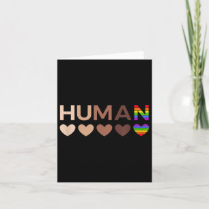 Carte Coeurs Tout Compris Pour La Justice Raciale Blm &a
