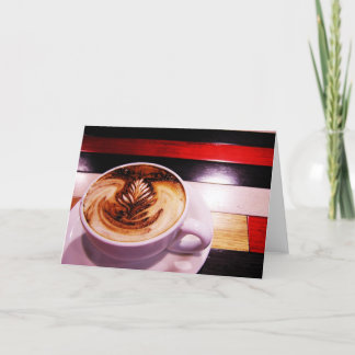 Carte Coffee Break Card