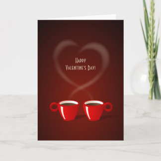 Carte Coffee Love Valentine's Day