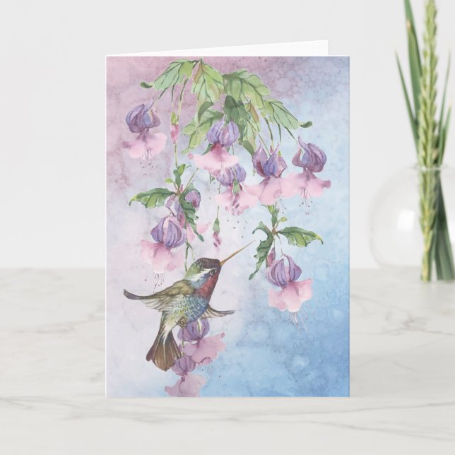 Carte Colibri (Devant)