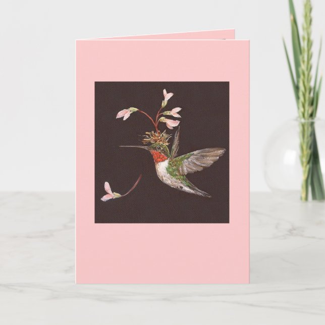 carte colibri, Ozzie (Devant)